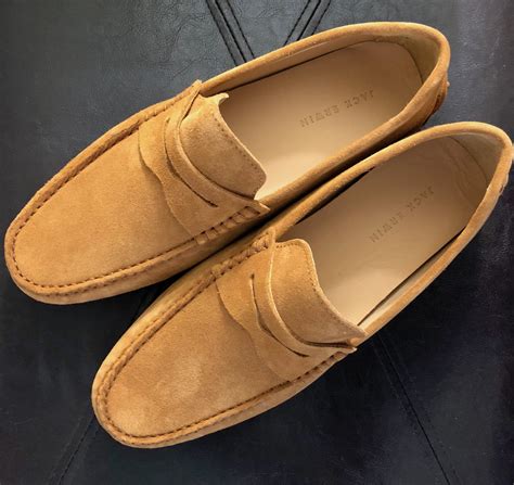 Review Jack Erwin Suede Parker Driving Loafer — The Peak Lapel
