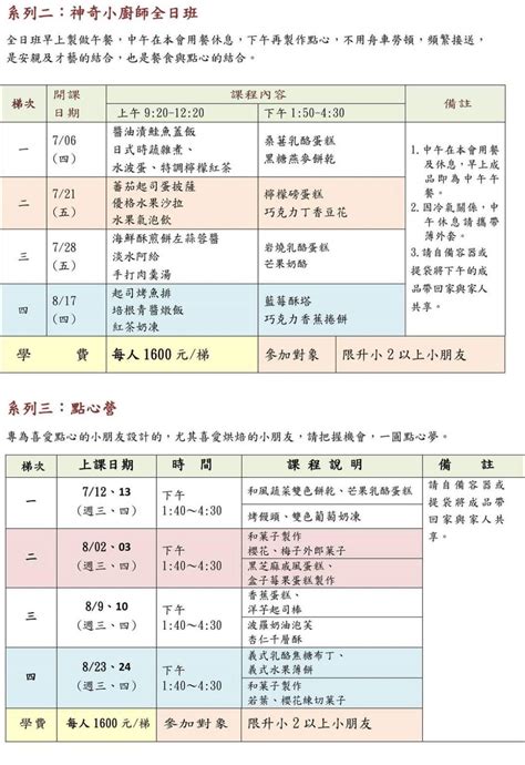 國小夏令營課程2023總整理懶人包暑假夏令營過夜營隊 日歸營隊 Elsa菲常好攝