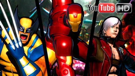 Ultimate Marvel Vs Capcom 3 Wolverine ☣ Dante ☣ Iron