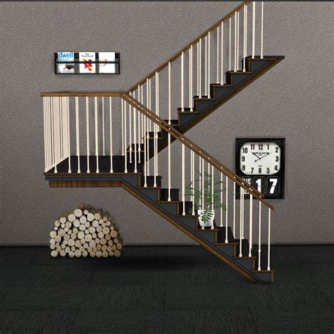 How To Build Stairs With A Landing Sims 4