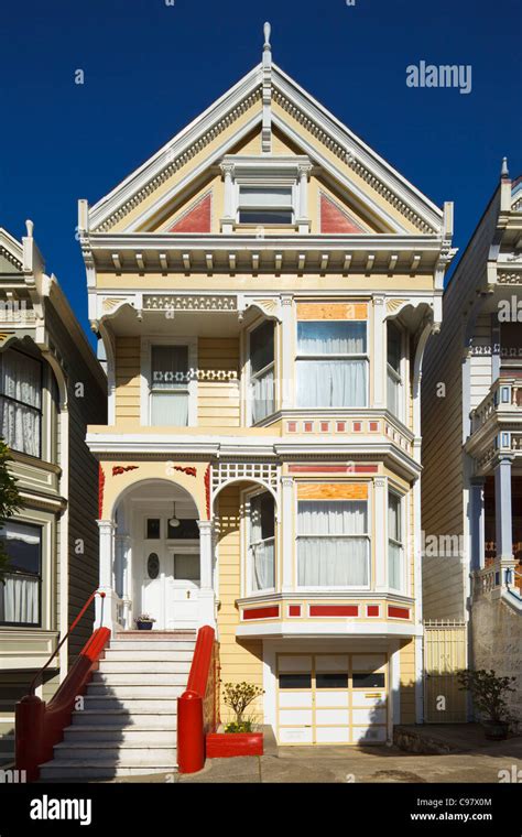 Painted Ladies San Francisco Edwardian Hi Res Stock Photography And