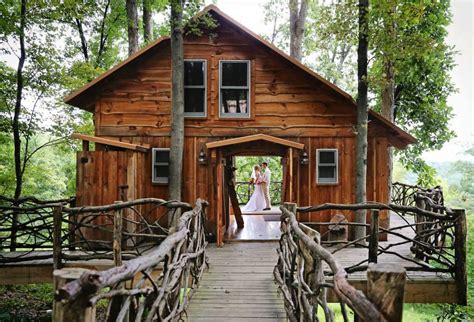 Previously known as the arcand farm, dellwood barn weddings llc is a wedding venue centered around the dellwood barn, which was once a dairy barn in the 1860s and has been beautifully renovated into a stunning space for special occasions. A Trio of Treehouse Developments
