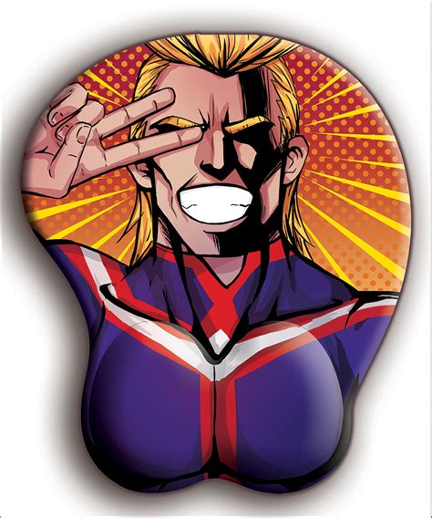Maybe you would like to learn more about one of these? All Might Oppai Mousepad on Storenvy