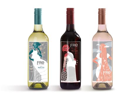 Fre Wine Label Design On Behance