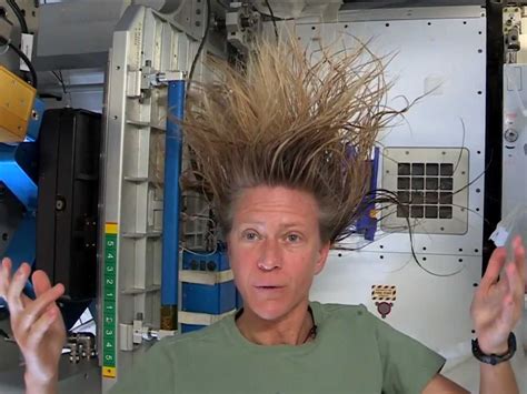 How To Wash Your Hair In Space Straight From An Astronaut Herself