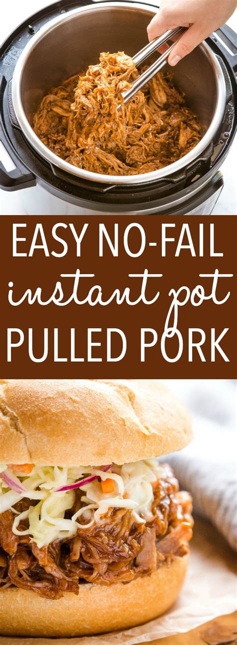 Easy Instant Pot Pulled Pork Weeknight Meal The Busy Baker