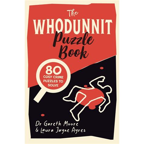 The Whodunnit Puzzle Book By Dr Gareth Moore Big W