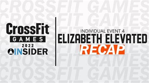 Indy Event 4 Elizabeth Elevated Recap 2022 Crossfit Games Insider