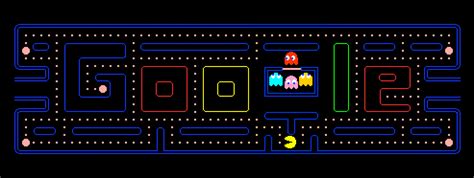 Anlässlich des dreißigsten geburtstags ersetzte google am 21. Speel Pac-Man op homepage Google! | WebSonic