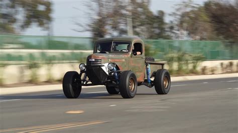Supercharged 1941 Gmc Hot Rod Truck Goes The Ford Way When Playing Off
