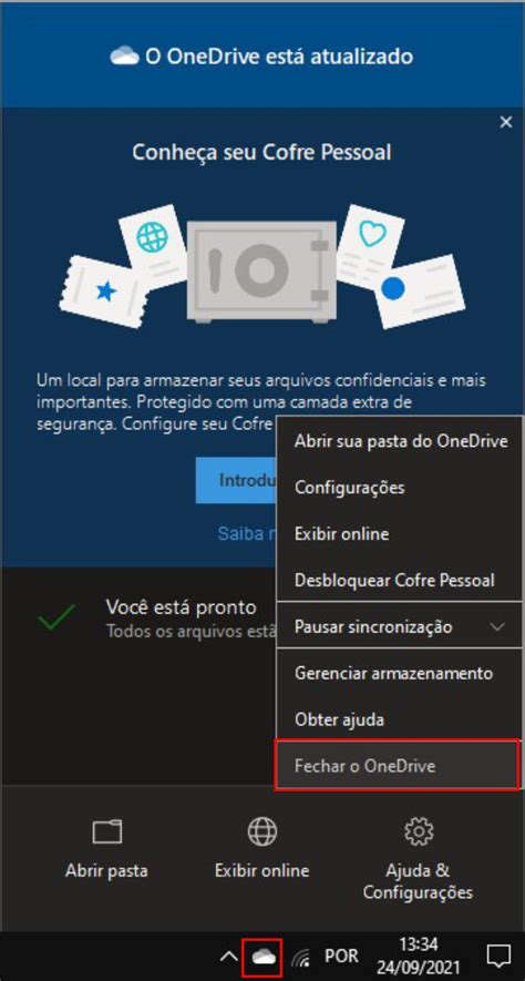 6 maneiras de como desativar a sincronização do OneDrive