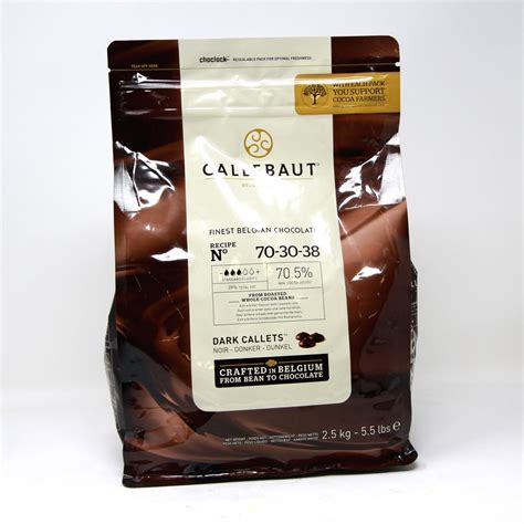 Callebaut Dark Chocolate Callet 25kg Sunharvest Ltd