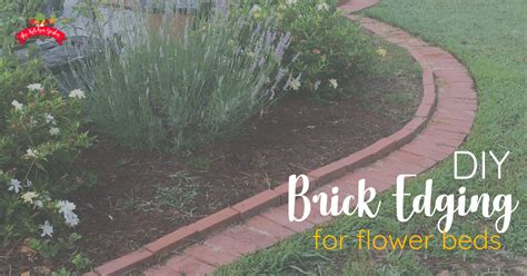 With these half rings, you will be able to create an easy border. DIY Brick Garden Edging in a Weekend - The Kitchen Garten