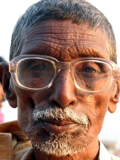 An Old Man Wearing Glasses Having All His Hair And A Furr Flickr