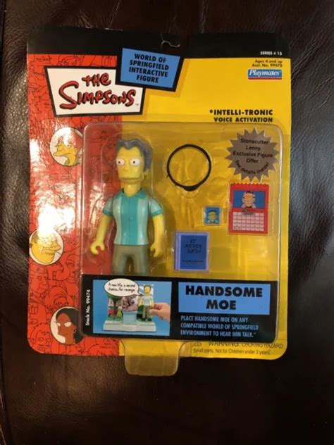 Playmates The Simpsons Handsome Moe Figure World Of Springfield Series 15 2003 2699 Picclick