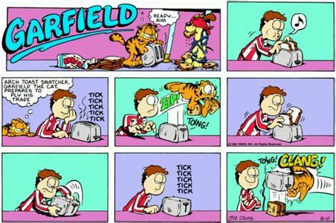 Pin By Pamela Weathington On Garfield Garfield Comics Funny Comics