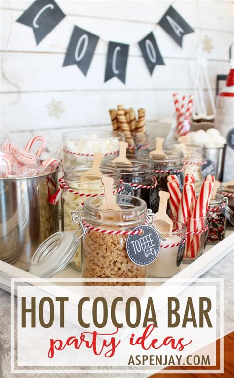 Hot Cocoa Bar Ideas For Your Upcoming Winter Party Aspen Jay Hot