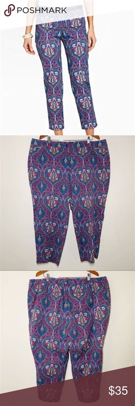 Talbots The Perfect Crop Curvy Pants Capris 22w Curvy Pants Talbots