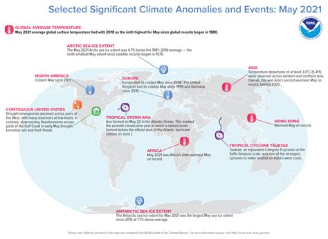 Assessing The Global Climate In May 2021 News National Centers For