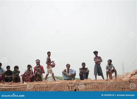 Brick Factory In India Editorial Stock Photo Image Of Construction
