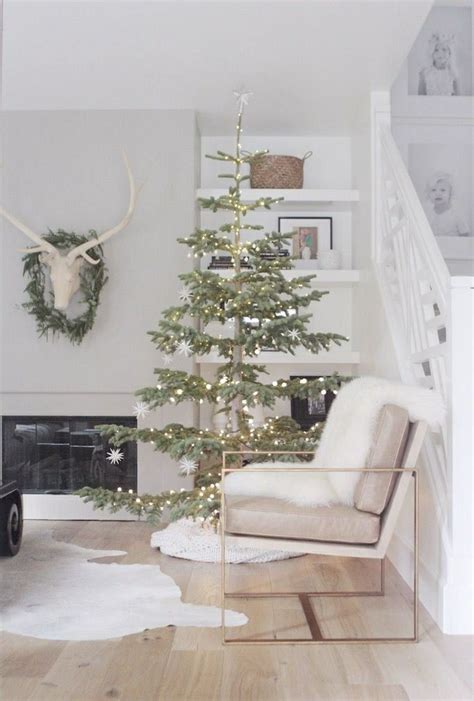 Simple And Elegant Christmas Tree Minimalist Scandinavian Christmas