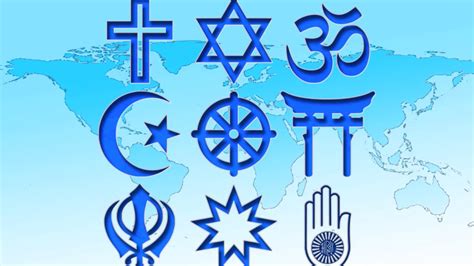 Top 10 Religions Symbols And Their Meanings Youtube