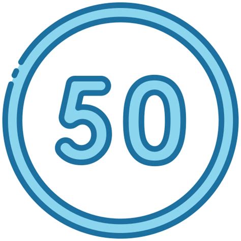 50 Generic Blue Icon