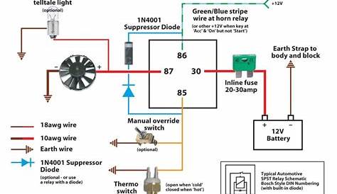 heating fan wiring diagram