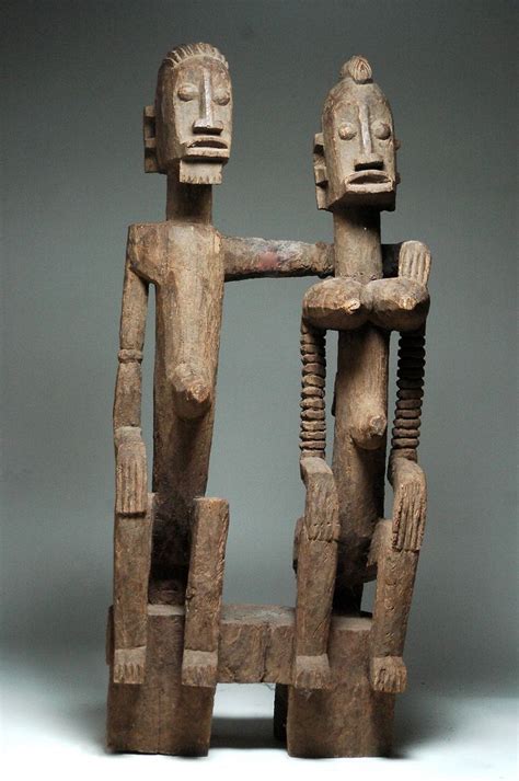 Dogon Primordial Couple Mali African Carving African Sculptures