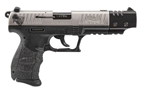 Walther P22 Target 22lr Nickel Rimfire Pistol Ca Approved For Sale