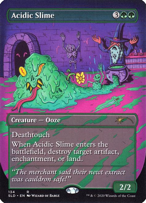 Acidic Slime · Secret Lair Drop Sld 134 · Scryfall Magic The