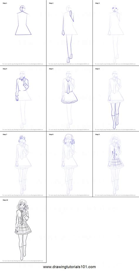 How To Draw Kofuku From Noragami Noragami Step By Step