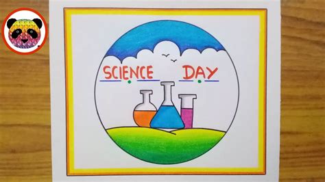 National Science Day Drawing National Science Day Poster Drawing