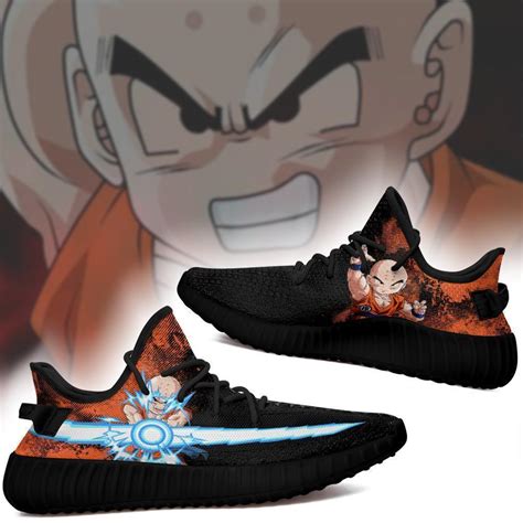 Yeezy dragon ball z shoes. Power Skill Krillin Yeezy Shoes Dragon Ball Z Anime Sneakers Fan Gift - Gear Anime