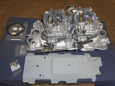 Sold Factory 409 Chevy Dual Quad Intake And Carburetors 3361 And 3362 Restored The Hamb