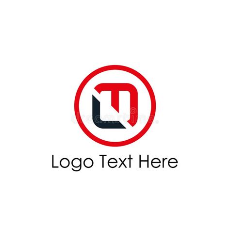Lm Letter Circle Logo Design Stock Vector Illustration Of Alphabet