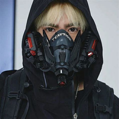 Mask Cyberpunk Techwear Cyber Techwear