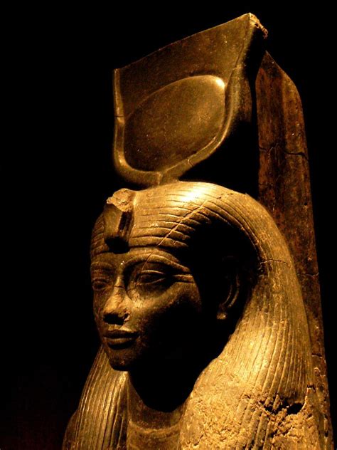 The Goddess Hathor Circa BC Seen At The Egyptian Mus Flickr