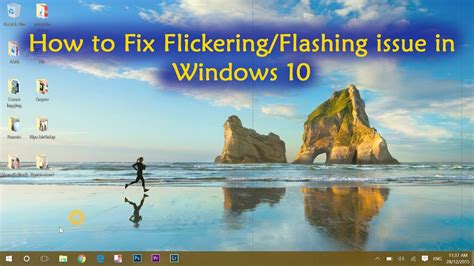 How To Fix Flickering Screen Issue In Windows 10 YouTube