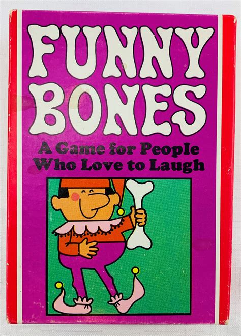 1968 Parker Brothers Funny Bones Card Game Toys And Games Games And Puzzles