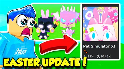The Easter Update In Pet Simulator X Is Here And Its Amazing Youtube