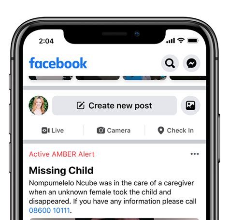 South Africa Joins Facebook Amber Alerts Programme Africa Feeds