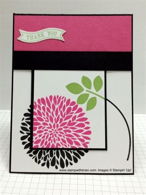 Ppa Betsy S Blossoms Thank You Flower Cards Stamped Cards