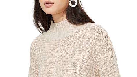 Shop This Mock Neck Sweater From Topshop For Fall Usweekly