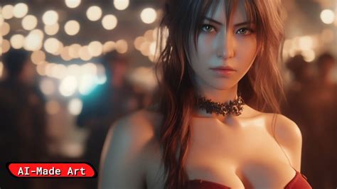 Tifa From Final Fantasy Reimagined By Midjourney Ai Generated By Ai Made Art Youtube