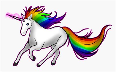 Unicorn Horn Rainbow Clip Art Unicorn Transparent Background Hd Png