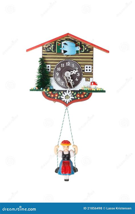 Cuckoo Clock Stock Photo Image Of Face House Rustic 21856498