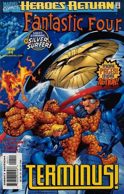 Fantastic Four 4 Direct Edition Fantastic Four 1998 Series