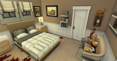Master Bedroom Design Sims 4