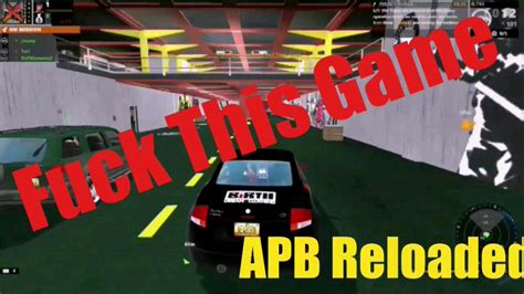 This Game Sucks Apb Reloaded Xbox One Youtube